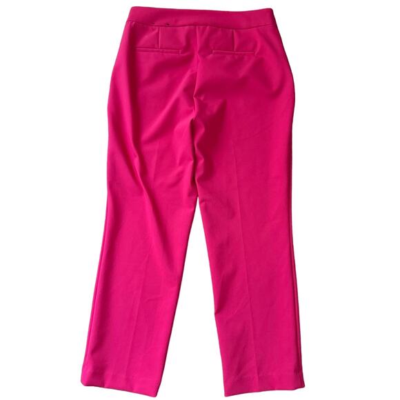 Rachael Zoe High Waist Tapered Leg Trouser Pants Pink Size 6 - Picture 2 of 5
